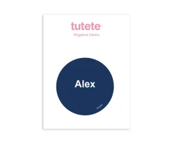 Tutete Pegatina Pequeña Denim para Botella