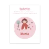 Tutete Pegatina Pequeña Little Red para Botella y Cajas Almuerzo^ Colecciones Vuelta Al Cole