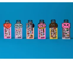 Omy Pegatinas Fluorescentes Iconic Messages^Niños Manualidades Para Niños