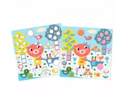 Niños Janod Pegatinas Geométricas