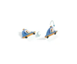 Niños Djeco Pegatinas Reposicionables Vehículos