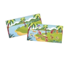 Niños Janod Pegatinas Reutilizables