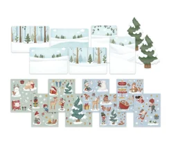 Little Dutch Pegatinas y Tarjetas Navideñas