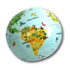 Caly Globo Pelota de Playa Globo Terráqueo Inflable Baby Animals^ Juguetes De Playa