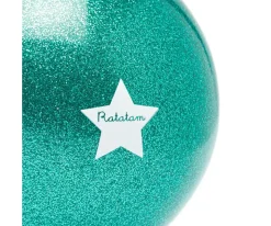 Niños Ratatam Pelota Glitter Verde 10 cm