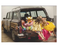 Niños Ratatam Pelota Glitter Verde 22 cm