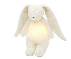 Moonie Peluche Luz-Sonido Conejo Orgánico 2.0 Polar Personalizable