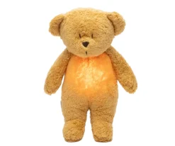 Niños Moonie Peluche Luz-Sonido Oso Orgánico 2.0 Honey