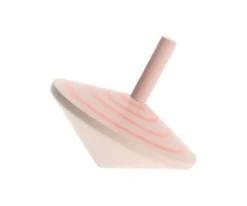 Niños Egmont Peonza de Madera Espiral Rosa