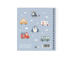 Tutete Pequeña Agenda Guardería Personalizable City Cars