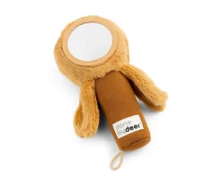 Done by Deer Pequeño Sonajero con Espejo Jelly Mostaza^ Sonajeros Bebé