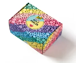 Niños Folia Perlas de Madera Jumbo Mix Pastel 1kg