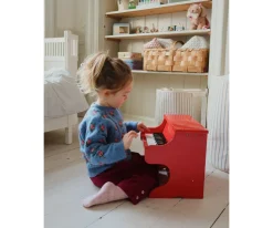 Niños Konges Slojd Piano de Madera Red