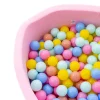 MiniBe Piscina Bolas para Bebé Velvet Rosa^Niños Juguetes Más Recomendados