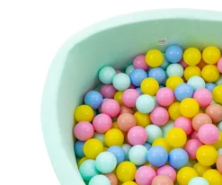 Niños MiniBe Piscina Bolas para Bebé Velvet Menta
