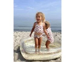 Konges Slojd Piscina Hinchable Corazón Transparente Glitter^Niños Flotadores Niños