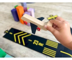 Niños Way To Play Pista de Aviones Flexible