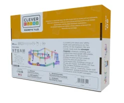 Niños Cleverclixx Pista de Carreras Race Track Grande Pastel 80 piezas