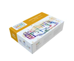 Niños Cleverclixx Pista de Carreras Race Track Grande Pastel 80 piezas