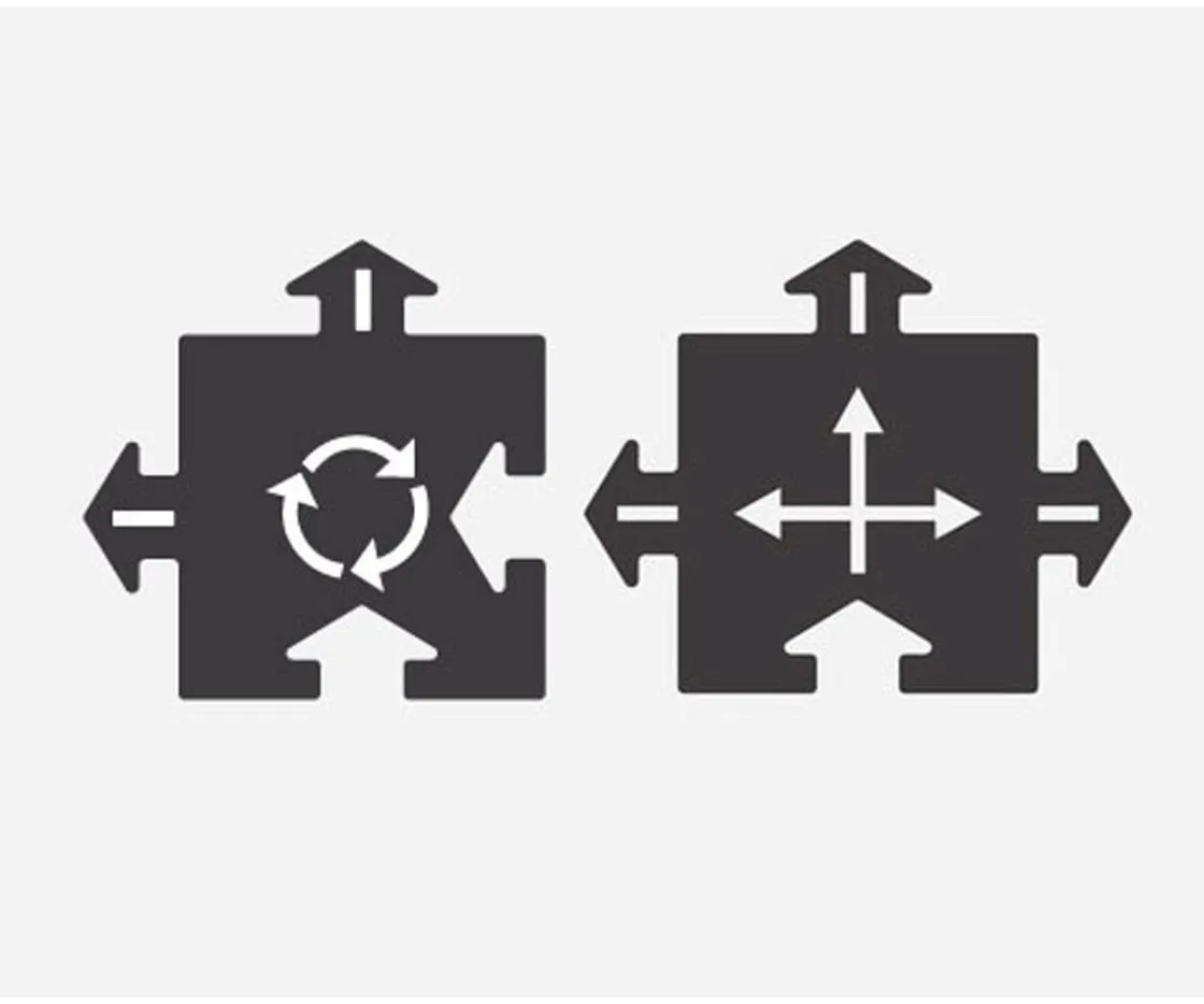 Niños Way To Play Pista de Coches Flexible 12 Piezas