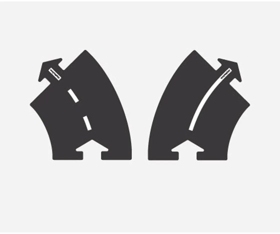 Niños Way To Play Pista de Coches Flexible 12 Piezas