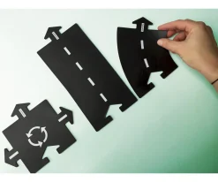 Niños Way To Play Pista de Coches Flexible 12 Piezas