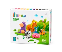 Niños Hey Clay Plastilina Interactiva Animals(15 botes)
