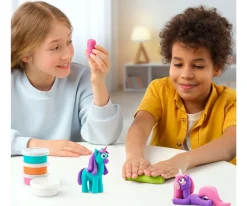 Hey Clay Plastilina Interactiva Unicornios Arco Iris (15 botes)^Niños Manualidades Para Niños