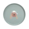 Lassig Plato Antideslizante Eco Tiny Team Dog^ Vajilla Infantil