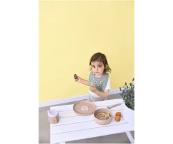 Lassig Plato Antideslizante Eco Tiny Team Cat^ Vajilla Infantil