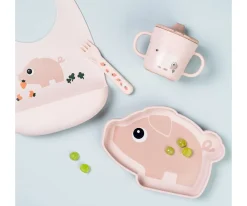 Done by Deer Plato Antideslizante Stick&Stay Pigee^ Baby Led Weaning