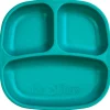 Re-Play Plato Compartimentos Replay Teal^ Vajilla Infantil