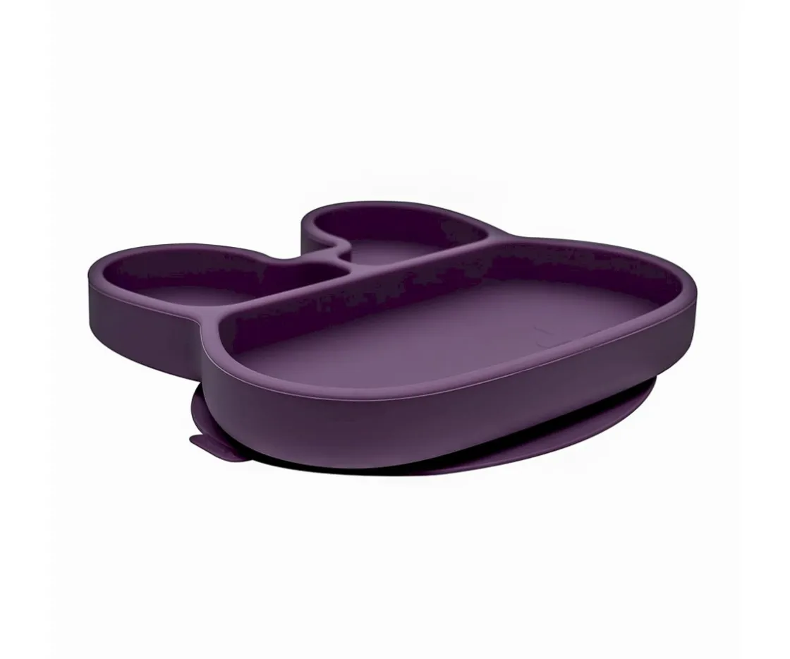 We Might Be Tiny Plato con Ventosa Conejito Plum^ Vajilla Infantil