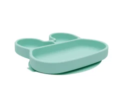We Might Be Tiny Plato con Ventosa Conejito Mint^ Vajilla Infantil