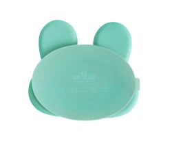 We Might Be Tiny Plato con Ventosa Conejito Mint^ Vajilla Infantil