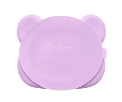 We Might Be Tiny Plato con Ventosa Oso Lilac^ Vajilla Infantil