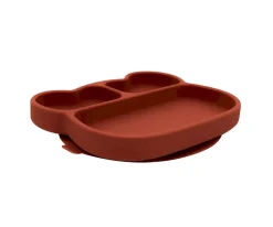 We Might Be Tiny Plato con Ventosa Oso Teja^ Vajilla Infantil