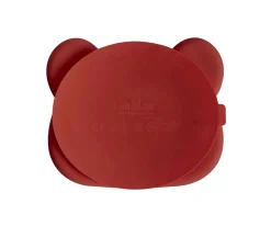 We Might Be Tiny Plato con Ventosa Oso Teja^ Vajilla Infantil