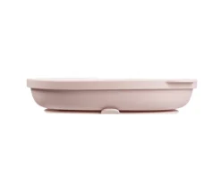 b.box Plato de Silicona con Tapa Blush^ Baby Led Weaning