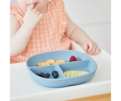 b.box Plato de Silicona con Tapa Ocean^ Baby Led Weaning