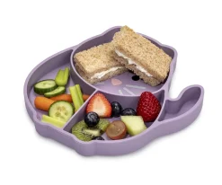 Melii Plato de Silicona con Ventosa Cat