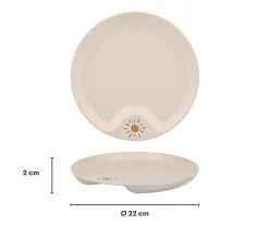 Mepal Plato Infantil Antideslizante Mio Fairy Garden^ Vajilla Infantil