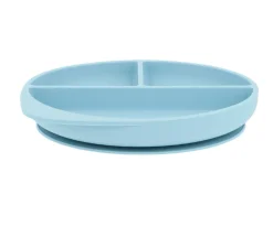 Tutete Plato Silicona con Ventosa Sky Blue