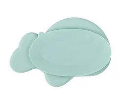 Done by Deer Plato Silicona Stick&Stay Wally Blue^ Vajilla Infantil