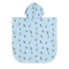 Niños Lassig Poncho de Baño Crocodile Sky Blue
