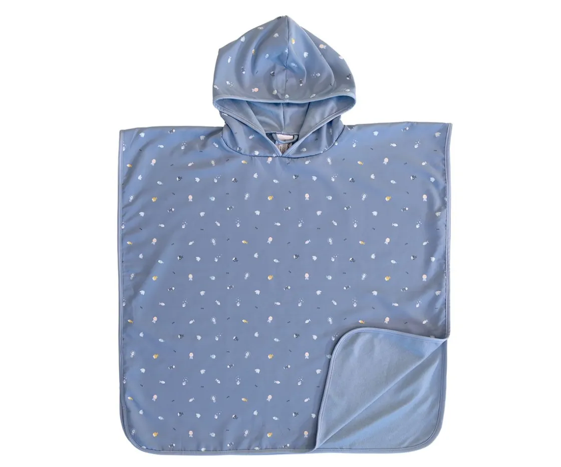 Monnëka Poncho de Playa Fishes^ Ponchos Toalla