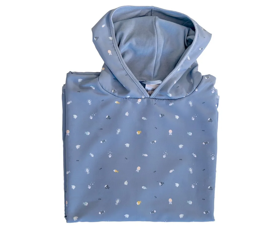 Monnëka Poncho de Playa Fishes^ Ponchos Toalla