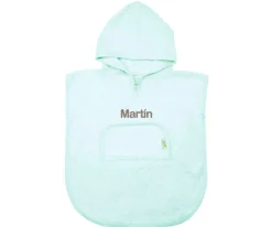 Timboo Poncho Riviera Blue Personalizable