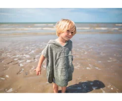 Niños Timboo Poncho Whisper Green