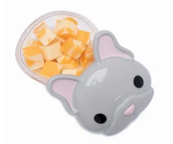 Melii Porta Alimentos Snack Bulldog^ Fiambreras Infantiles